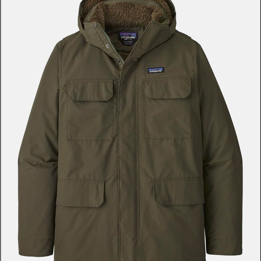 Patagonia Isthmus Jacket Basin Green Large